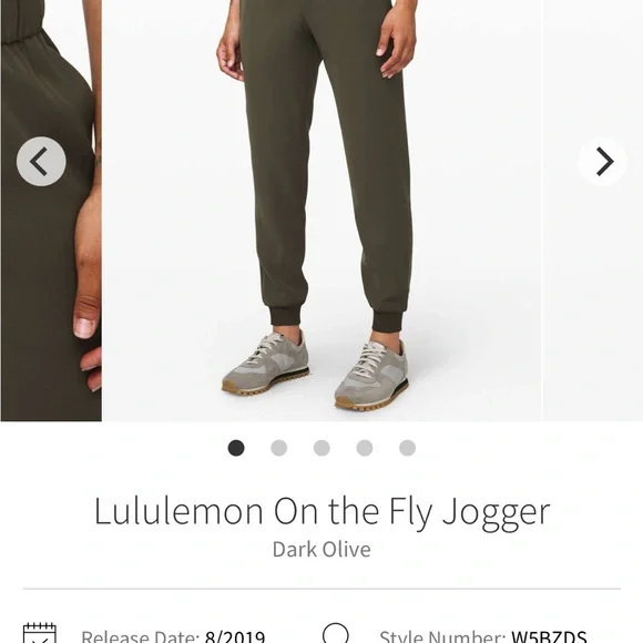 Lululemon athletica on The Fly size 2 sage Joggers - Picture 1 of 2